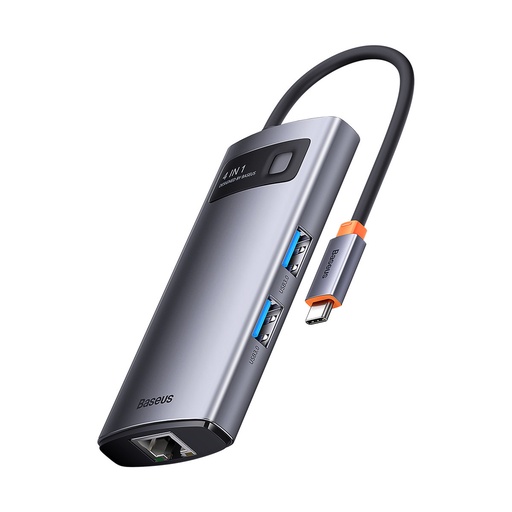 Metal Gleam Series docking station HUB 4-in-1 USB-C 3xUSB 3.2 RJ45