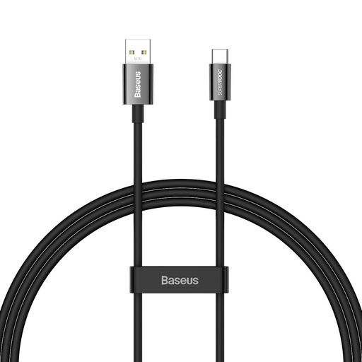 Superior Series SUPERVOOC USB-A to USB-C 65W cable 1m black