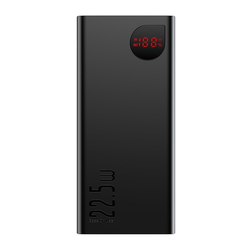 Adaman powerbank with fast charging 20000mAh 22.5W USB-C cable 0.3m black