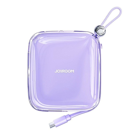 Powerbank 10000mAh Jelly Series 22.5W with USB-C cable purple