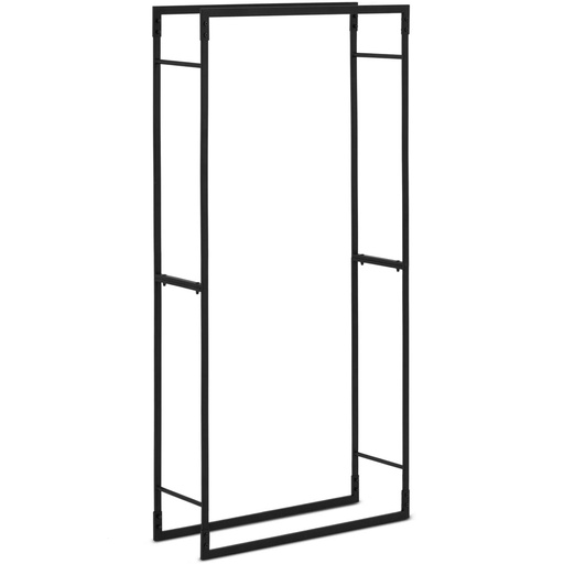 LOFT rectangular metal fireplace wood rack up to 35 kg 60 x 25 x 150 cm