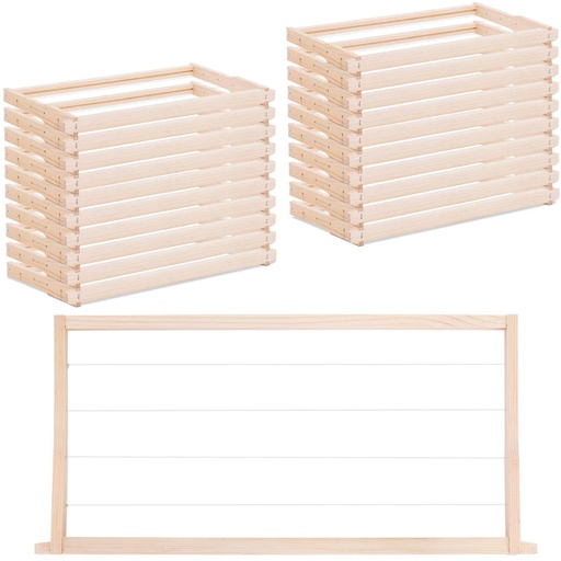 Langstroth pine beehive frame hardwired 232 mm - 20 pieces