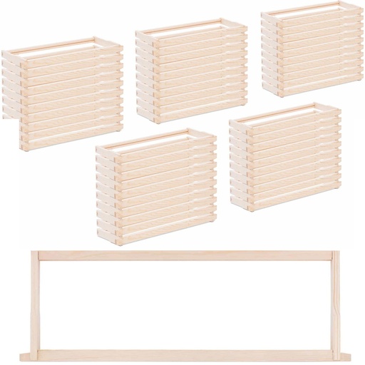 Langstroth pine beehive frame 159 mm - 10 pieces