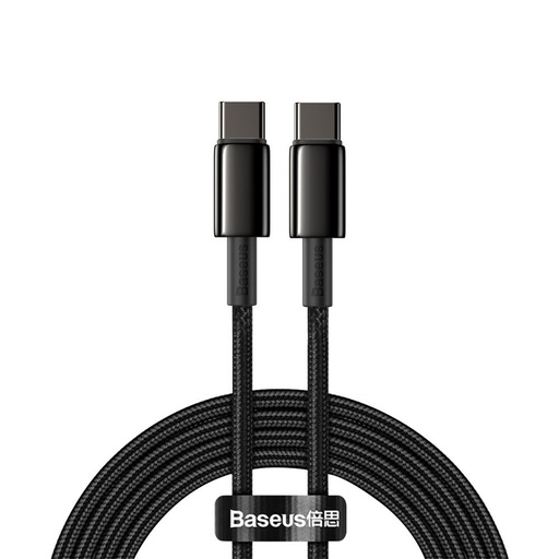 USB-C - USB-C fast charging cable 100W 2m - all black