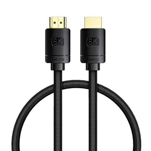 HDMI 2.1 High Definition Series 8K priekšējais kabelis 0,5 m - melns