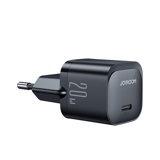 Mini phone charger USB-C 20W PD JR-TCF02 - black