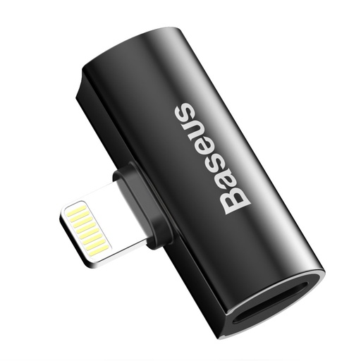 Audio Converter L46 adapter adapter from Lightning connector to 2x Lightning port black