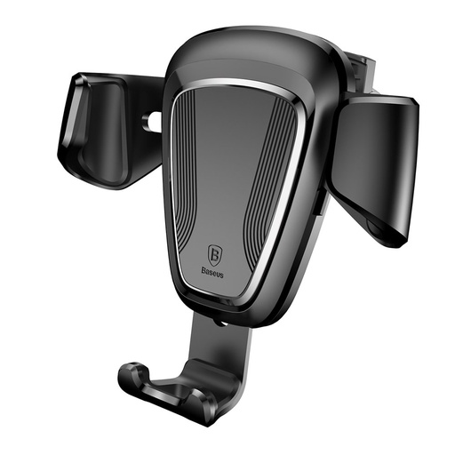 Gravity car mount for 4-6'' air vent grille Gravity Car Mount black