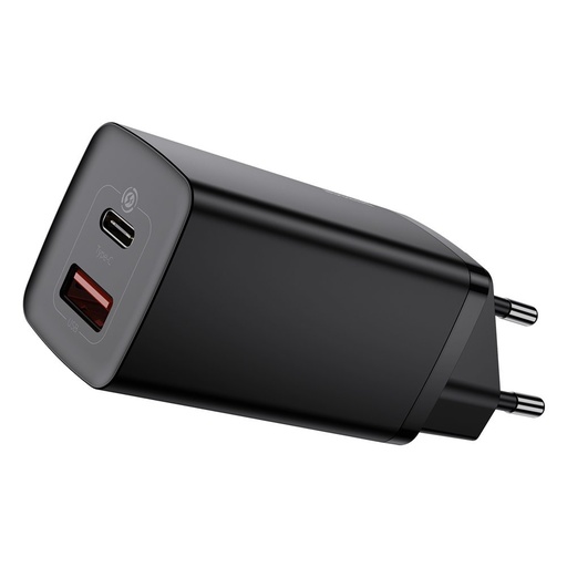 "GaN2 Pro" USB USB-C QC PD greitasis įkroviklis 65W, juodas