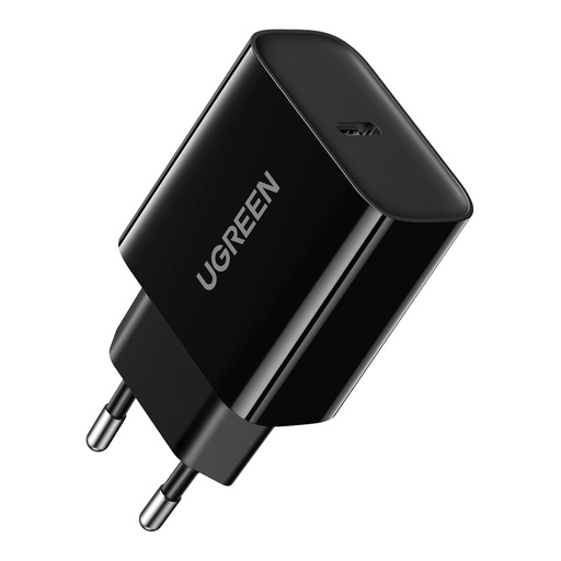 USB-C 20W "Power Delivery" telefono įkroviklis, juodas