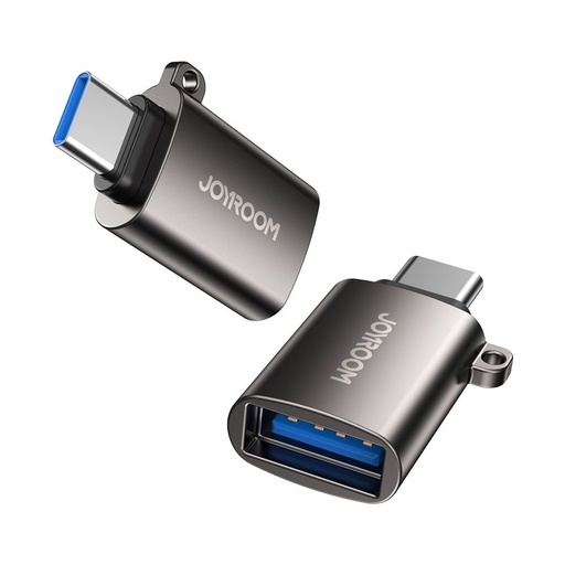 USB 3.2 Gen 1 vīrietis - USB-C sieviete adapteris melns