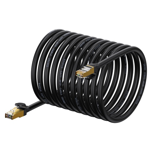Ātrums Seven 10Gbps RJ45 30 m melns tīkla kabelis