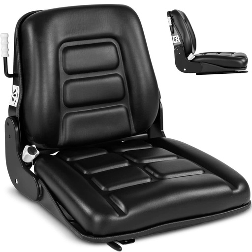 Seat universal seat adjustable for tractor tractor mower 46 x 42 cm