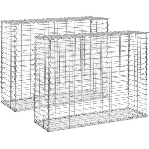 Cinkota tērauda gabionu grozs 101 x 32 x 83 cm - 2 gab.