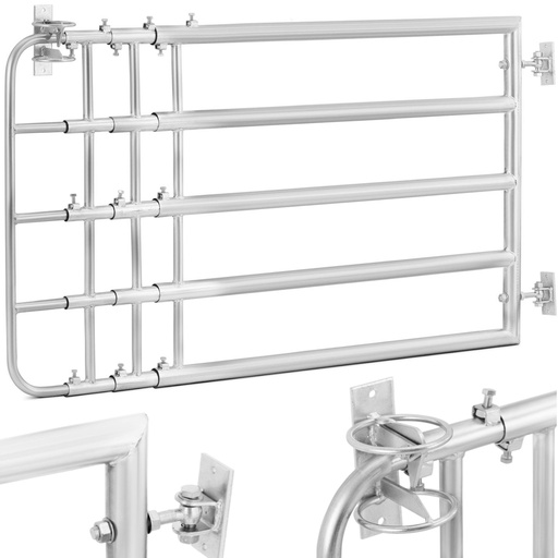 Pasture gate for homestead adjustable 150 - 400 cm