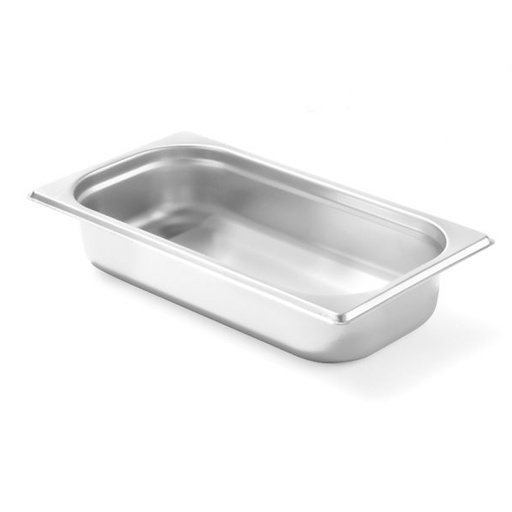 GN 1/3 H 65 mm stainless steel container - Hendi 800423