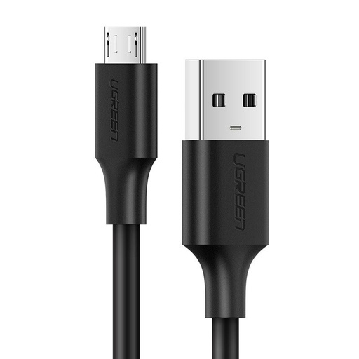 Kabelis USB - micro USB 2A 2m melns
