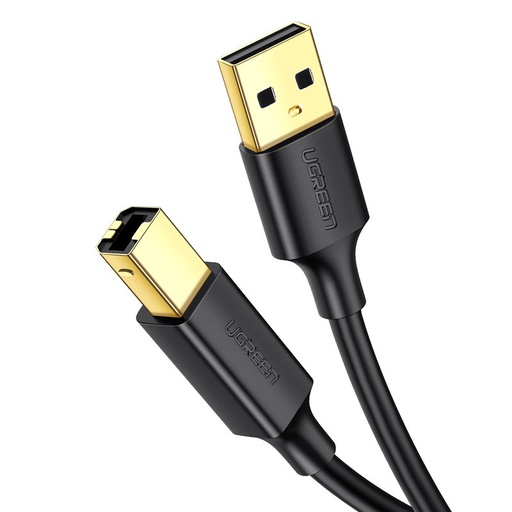Printera kabelis USB - USB B tipa 3 m melns