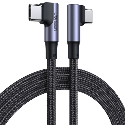USB-C pintas kabelis Quick Charge PD 100W 2 m juodas