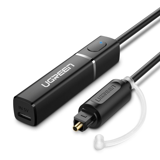 "Bluetooth" siųstuvas 4.2 belaidis "Toslink" garso adapteris, juodas