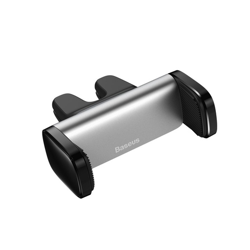 Car phone holder for windshield grille silver