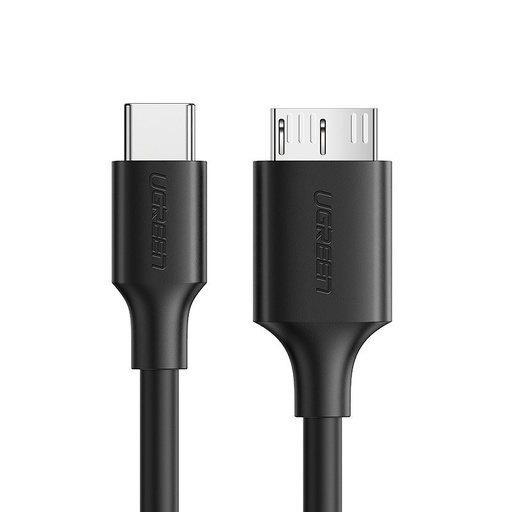 Kabelis USB-C - micro USB-B SuperSpeed 3.0 1 m juodas