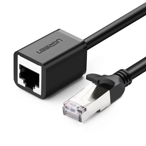 FTP prailginimo kabelis Ethernet RJ45 Cat 6 1000 Mbps 5 m juodas