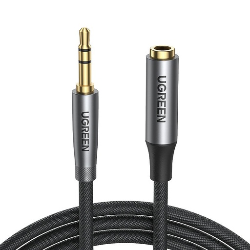 AUX kabeļa pagarinājuma kabelis 3,5 mm mini ligzda 1 m