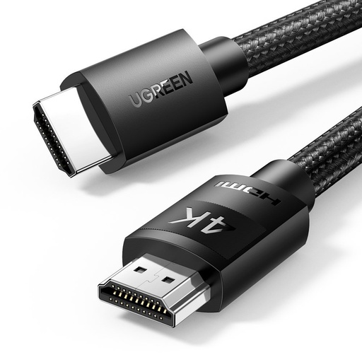 HDMI 2.0 4K pintas didelio atsparumo kabelis, 2 m, juodas