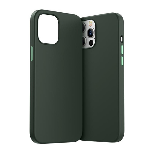 Apsauginis dėklas "iPhone 12 Pro Max Color Series", žalias