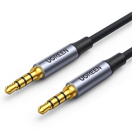 Garso kabelis AUX mini lizdas 3,5 mm išorinis 2 m juodas