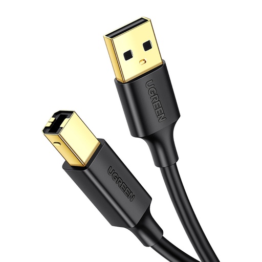 Kabelio USB B tipo - spausdintuvo vyriškas - USB 2.0 vyriškas 480Mbps 2 m juodas