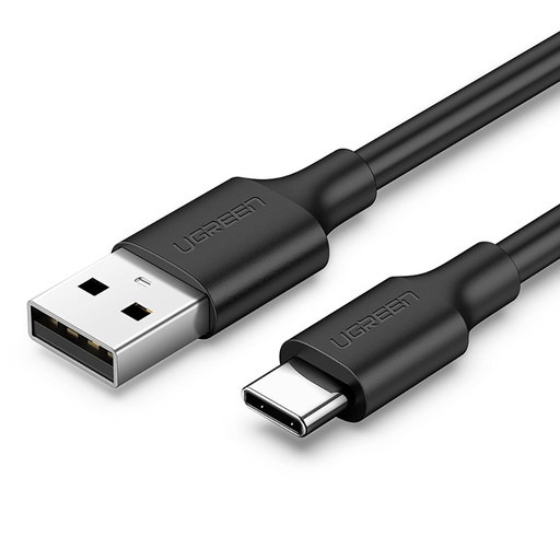 Adaptera kabelis USB - USB-C Quick Charge 3.0 3A 0,25 m melns