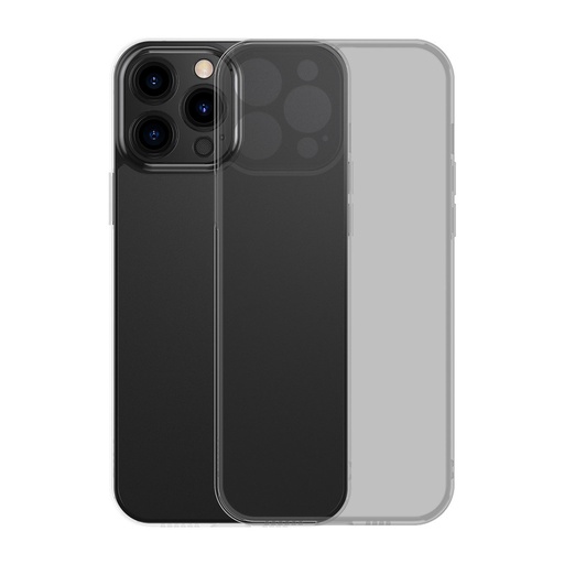 Dėklas iPhone 13 Pro standus dėklas su geliniu rėmeliu, juodas