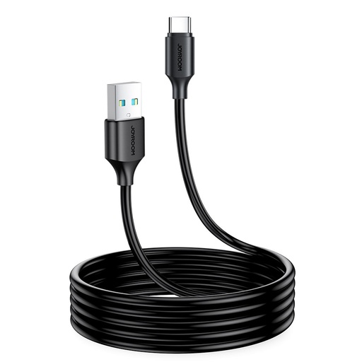 USB charging and data cable - USB Type C 3A 2m black