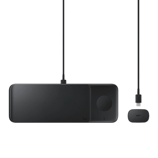 TRIO charging station for Galaxy Watch handsets TWS + USB-C cable black