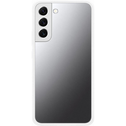 Case with mirror for Galaxy S22+ Frame Cover white